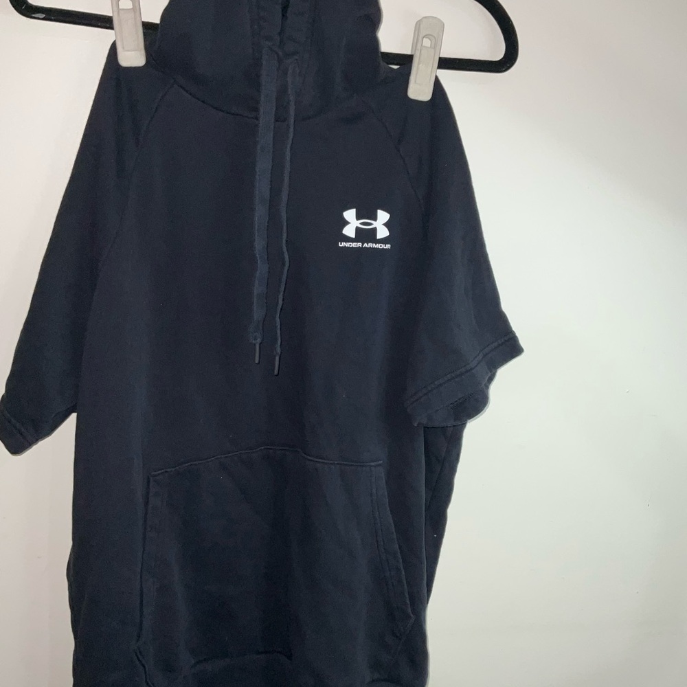 Under Armour Dark Hoodie with Logo